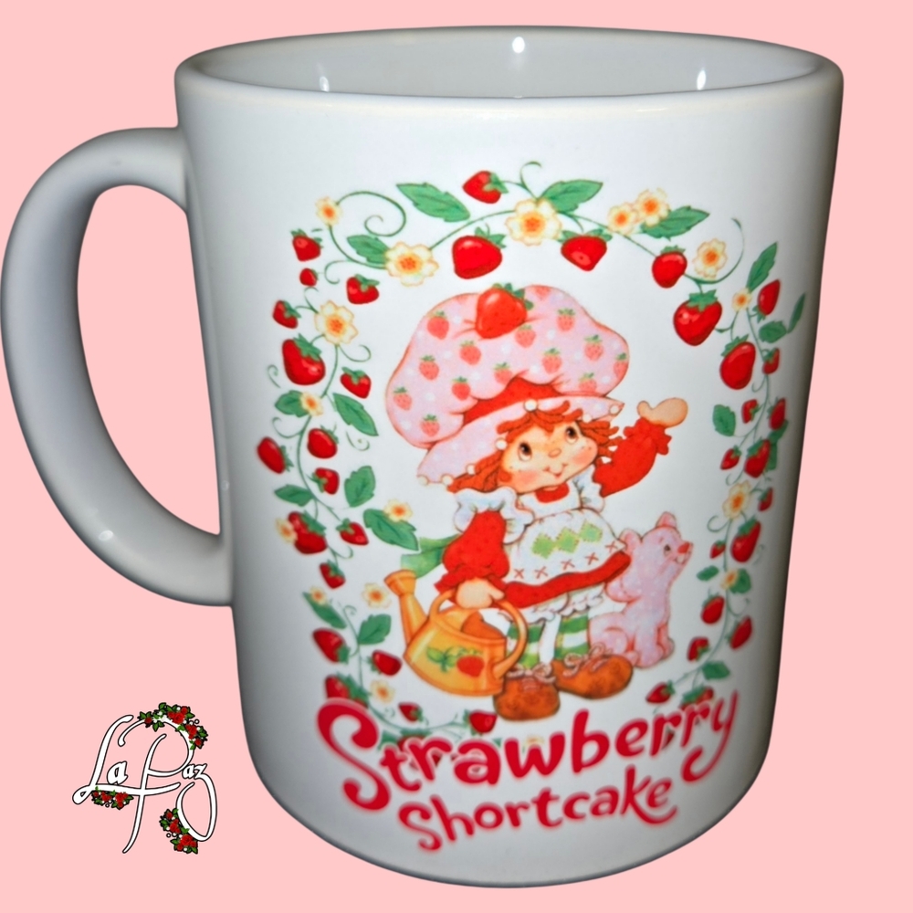 Strawberry shortcake mug